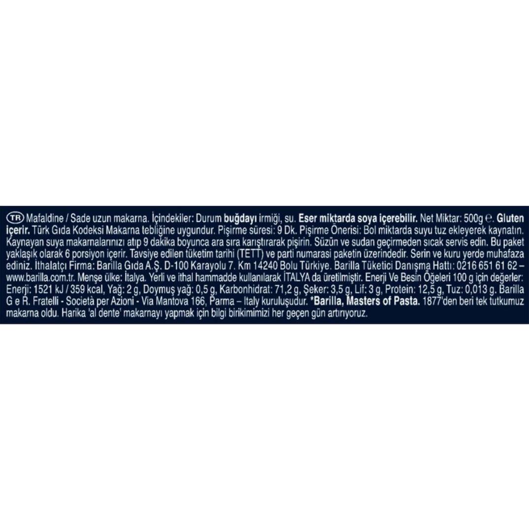 Mafaldine Makarna 500 gr x 3 'lü - 3