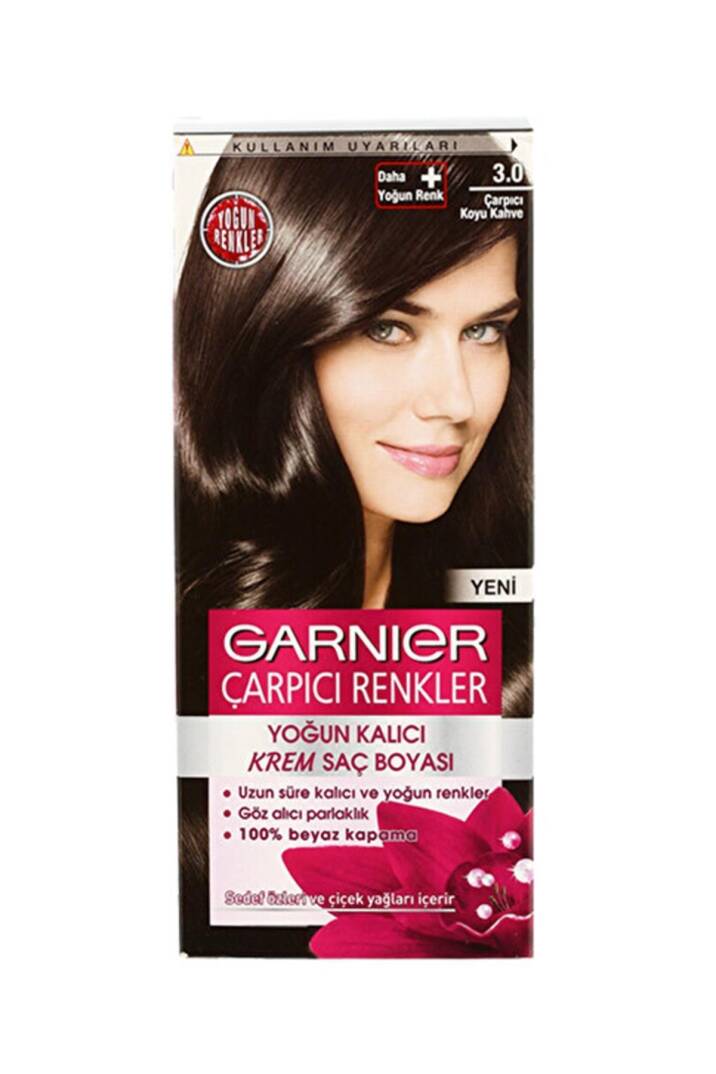 Marka: Çarpici Renkler Color Sensation Çarpıcı Renkler 3,0 Kahve Saç Boyası Katego - 1