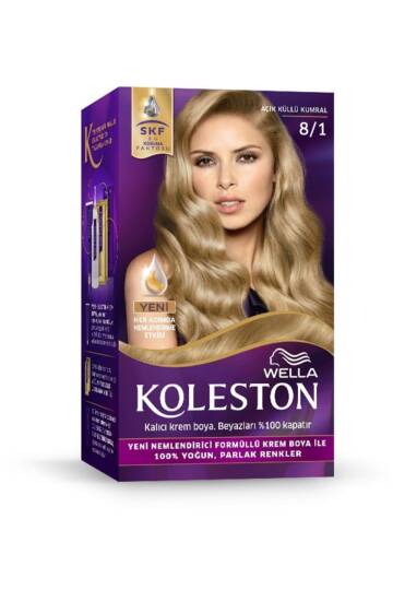 Marka: Koleston Kit Boya 8/1 Açık Küllü Kumral Kategori: Saç Boyası