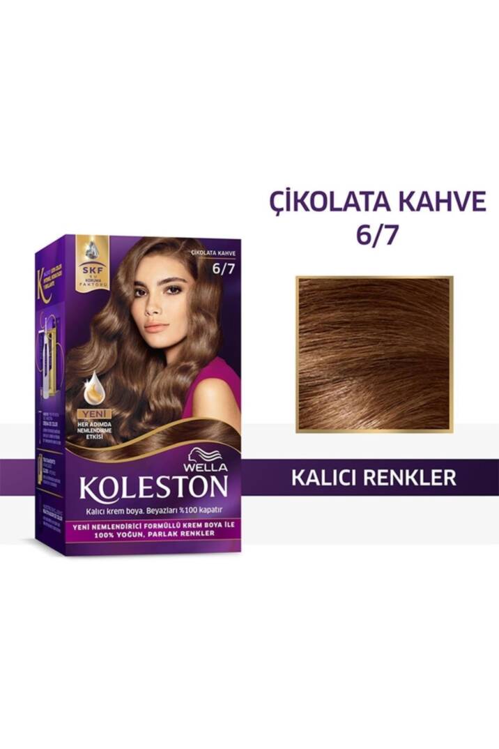 Marka: Koleston Kit Saç Boyası 6/7 Çikolata Kahve Kategori: Saç Boyası - 2