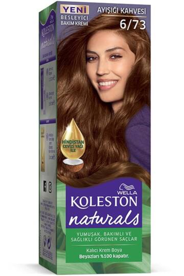 Marka: Koleston Naturals Saç Boyası 6/73 Ayışığı Kahvesi Kategori: Saç Boyası