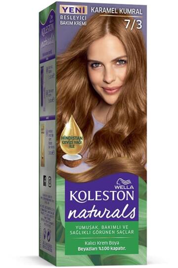 Marka: Koleston Naturals Saç Boyası 7/3 Karamel Kumral Kategori: Saç Boyası