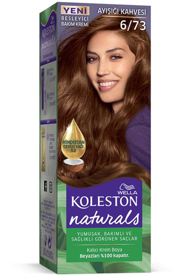 Marka: Naturals Saç Boyası 6/73 Ayışığı Kahvesi Kategori: Saç Boyası - 1