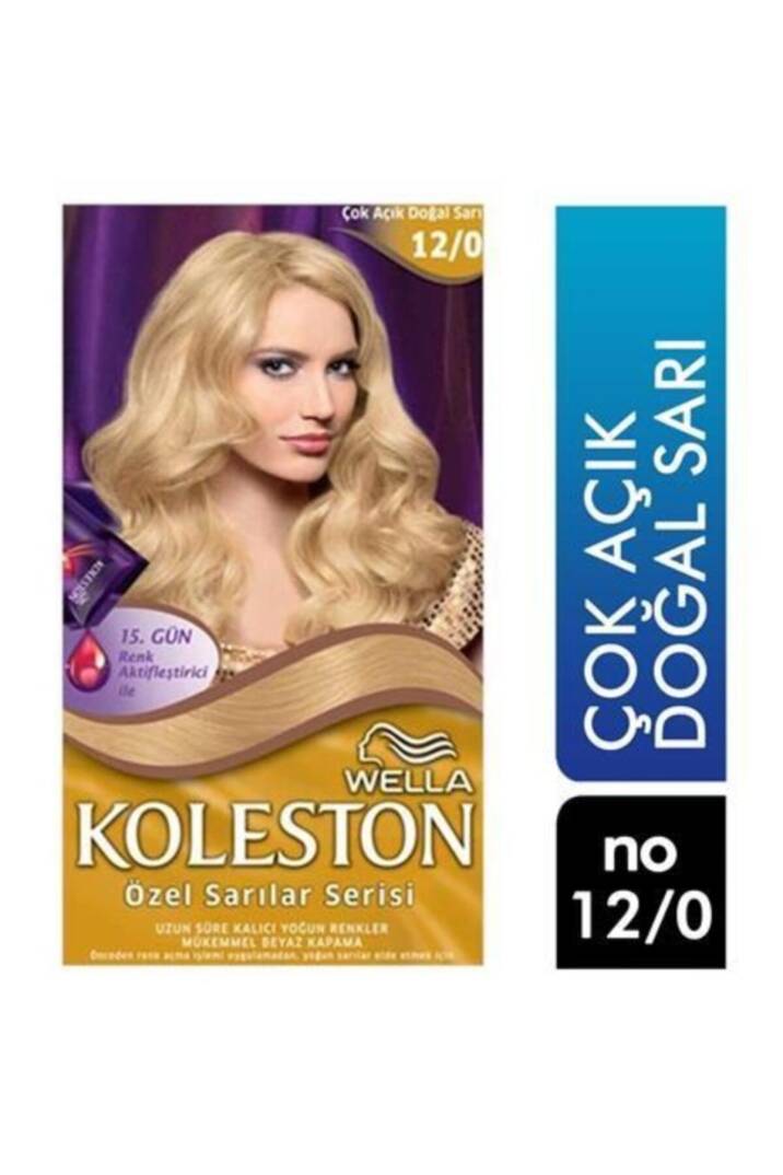 Marka Wella Kit Set Saç Boyası 12/0 Çok Açık Sarı Kategori: Saç Boyası - 1