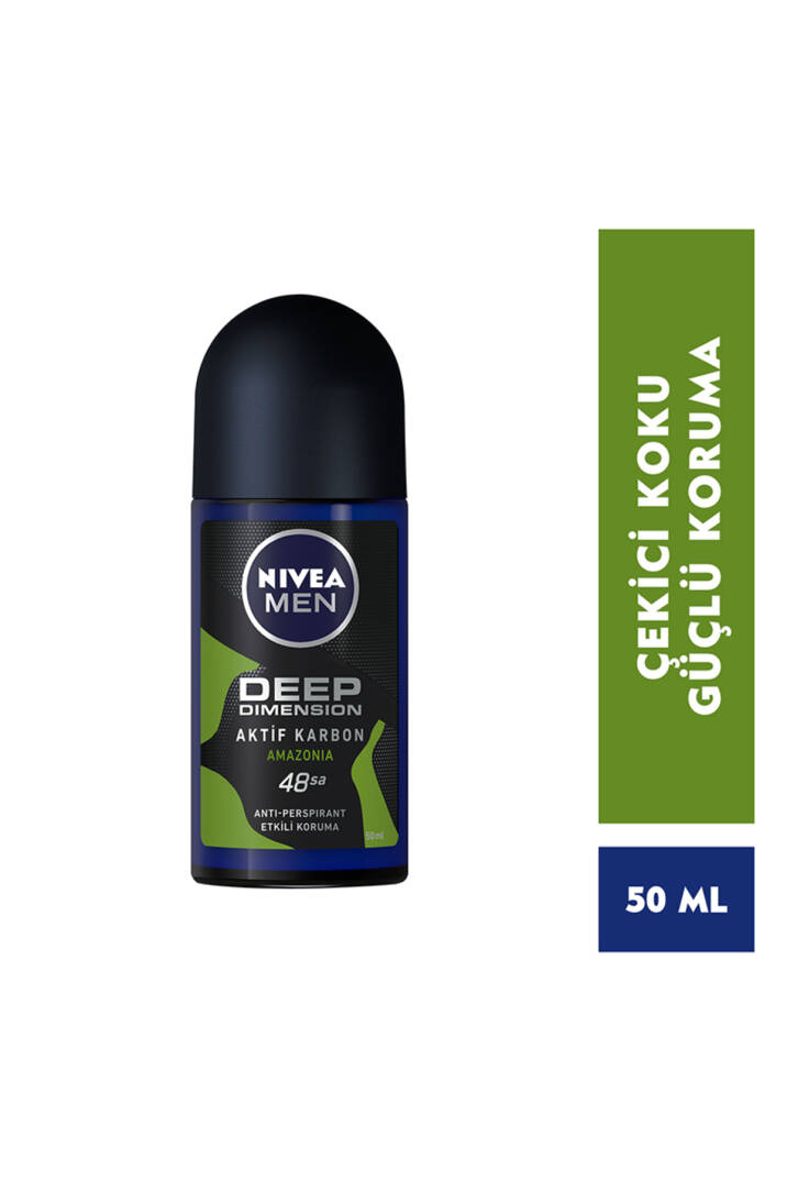 Men Deep Uyumlu Dimension Amazonia Erkek Roll-On 50 Ml - 1