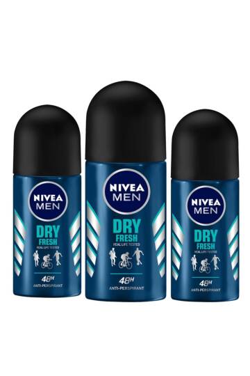 Men Dry Fresh Roll-on 50 Ml X3 Adet