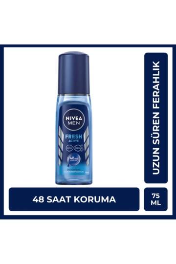 Men Erkek Pump Sprey Deodorant Fresh Active 75 ml