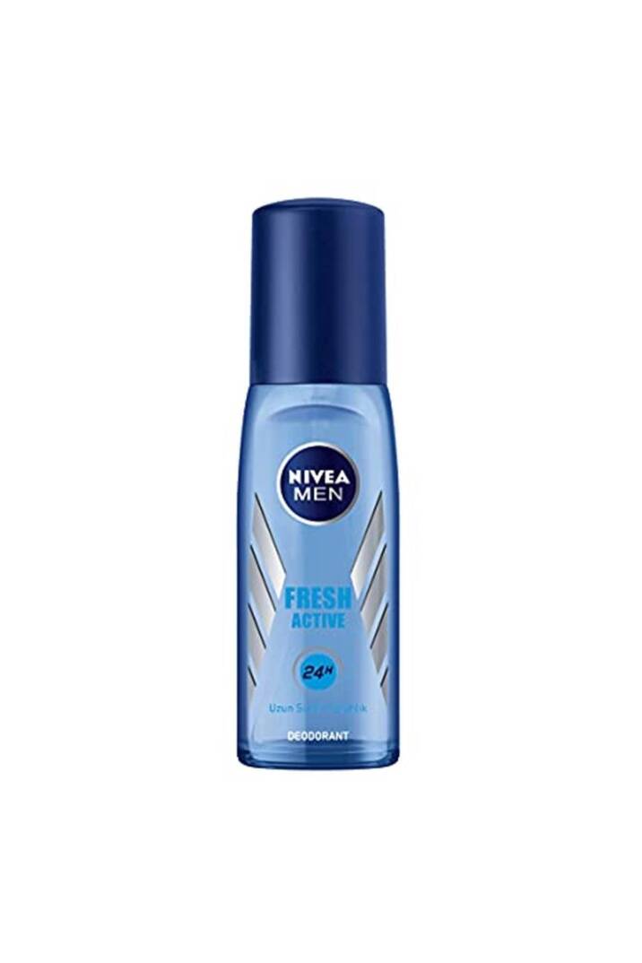 Men Erkek Pump Sprey Deodorant Fresh Active, Ter Ve Ter Kokusuna Karşı 48 Saat Deodorant Koru - 1