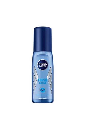 Men Erkek Pump Sprey Deodorant Fresh Active Ter Ve Ter Kokusuna Karşı 48 Saat Deodorant