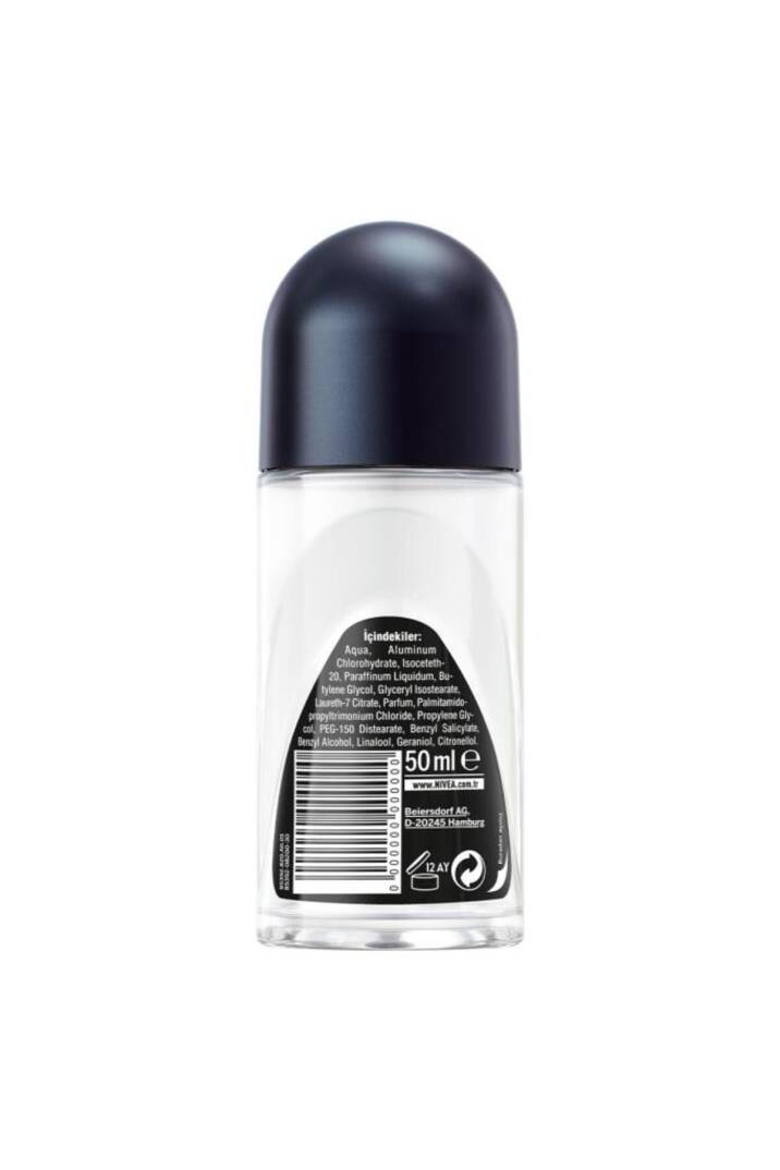 Men Erkek Rol-on Deodorant Black&white Invisible Güçlü Etki 50ml, 48 Saat Anti-perspirant Koruma - 2