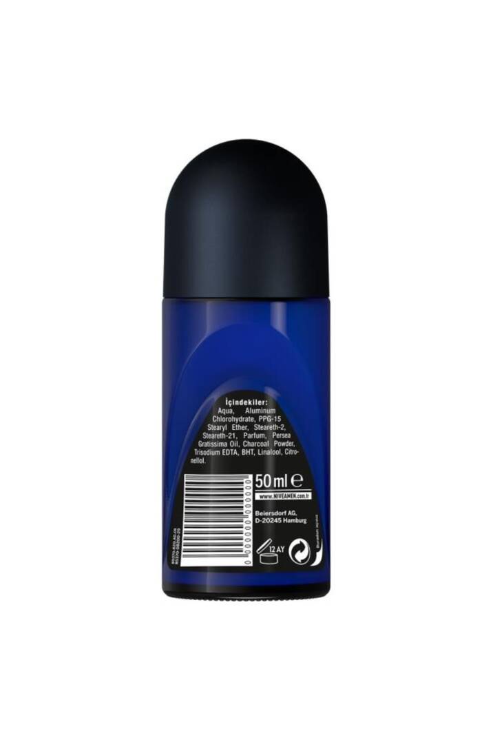 Men Erkek Roll-on Deodorant Amazonia 50ml, 48 Saat Anti-perspirant Koruma, Ter Karşıtı, X3 Adet - 3