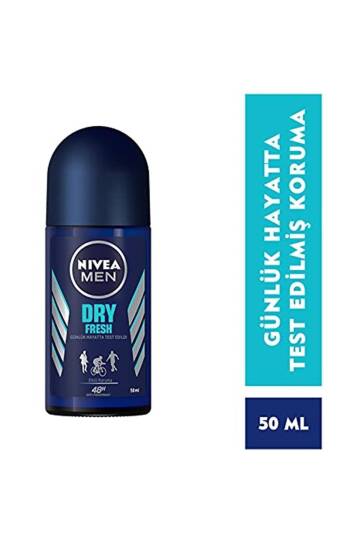 Men Erkek Roll On Deodorant Dry Fresh 48 Saat Anti-perspirant Koruma, 50 Ml - 3