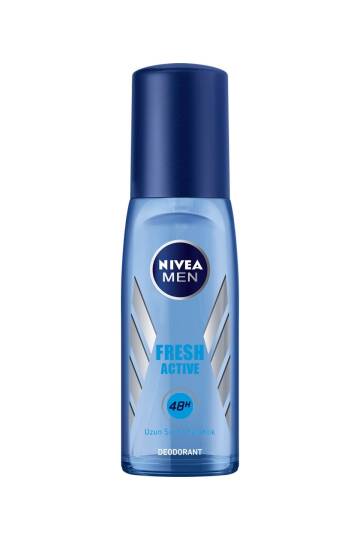 Men Pump Sprey Deodorant Fresh Active 48 Saat Deodorant Koruması 75ml - 2