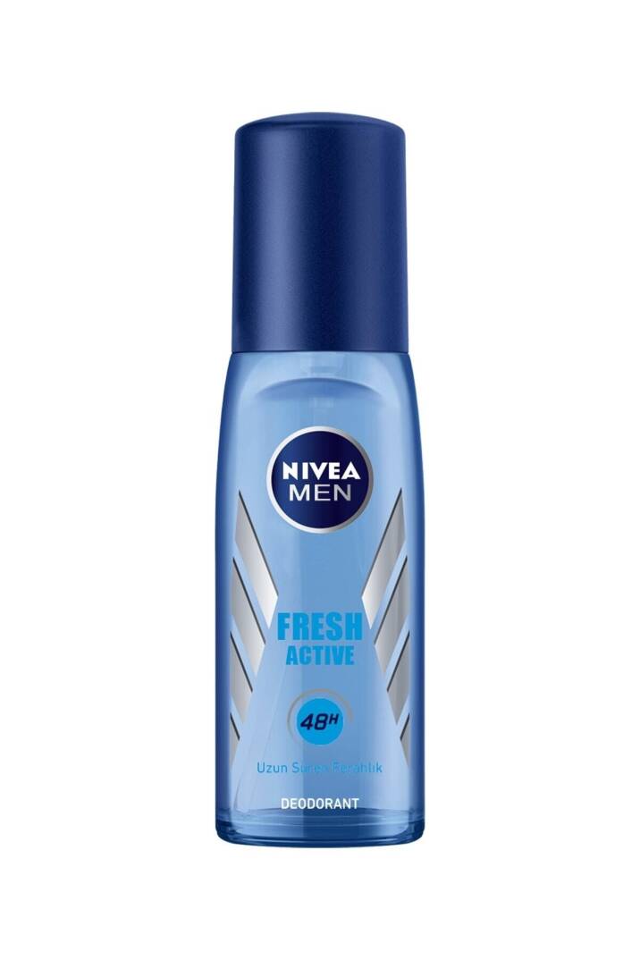 Men Pump Sprey Deodorant Fresh Active 48 Saat Deodorant Koruması 75ml - 2