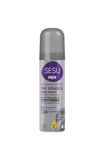 Men Tüy Dökücü Krem Sprey Normal Ciltler Için 150 ml