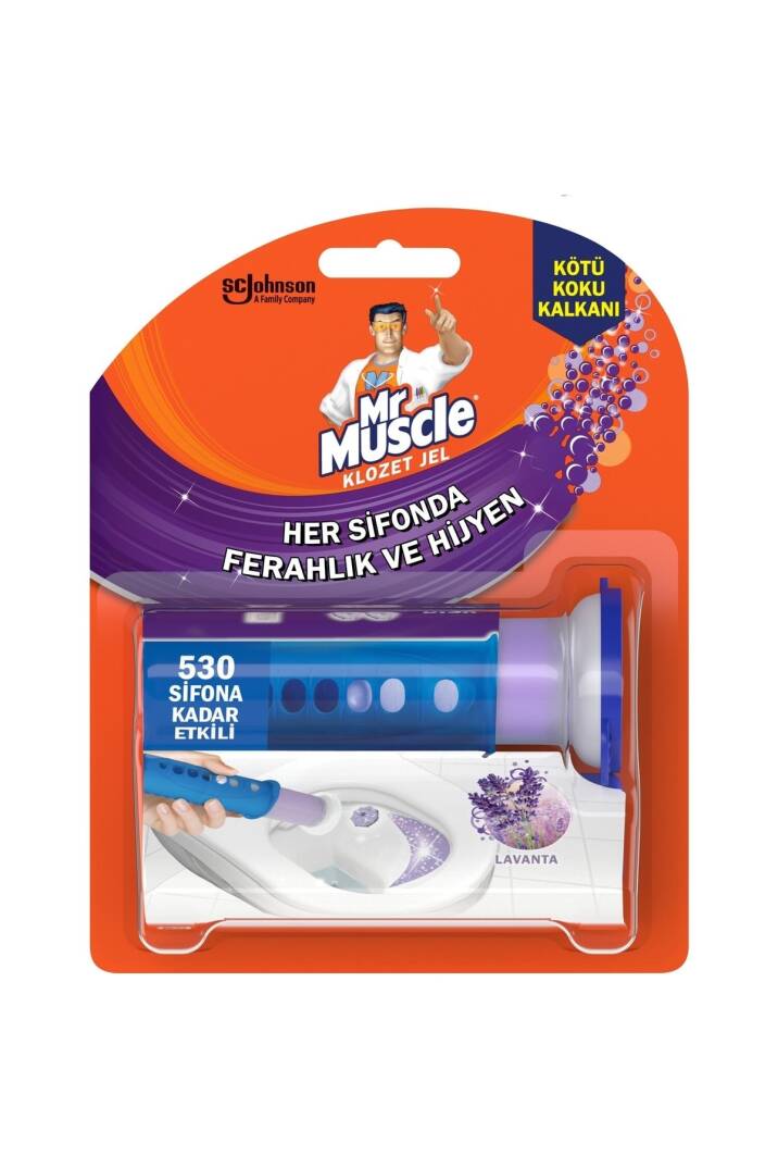 Mr Muscle Klozet Jel 6 Jel Içeren Disk 36 Ml Lavanta 3 Adet + Marıne 3 Adet - 2