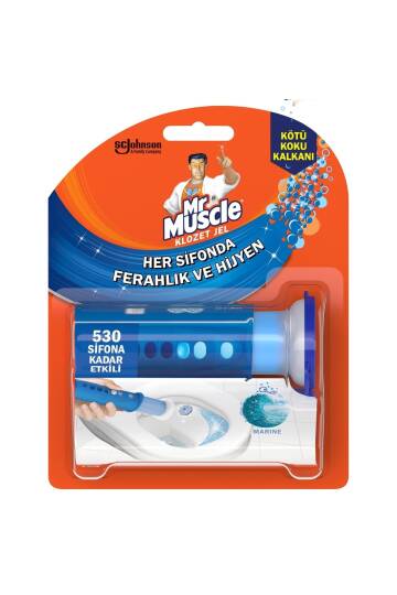 Mr Muscle Klozet Jel 6 Jel Içeren Disk 36 Ml Lavanta 3 Adet + Marıne 3 Adet - 3