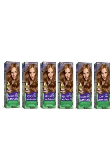 Naturals Boya 7/3 Karamel Kumral 6 Lı Paket