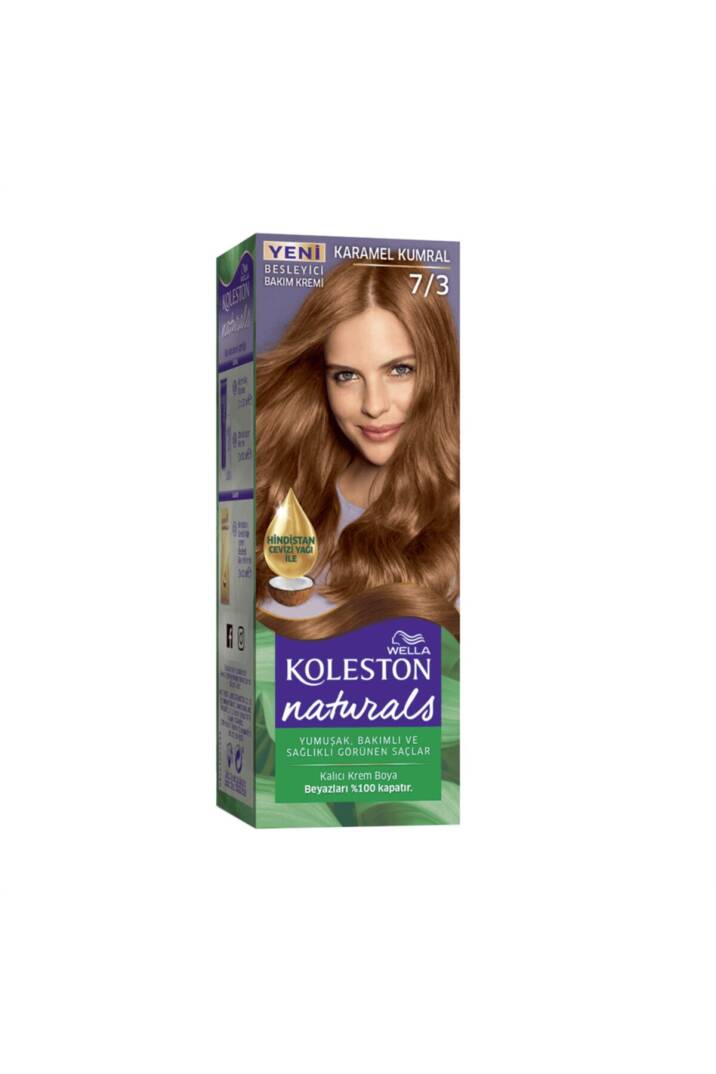 Naturals Karamel Kumral Saç Boyası 7/3 - 2