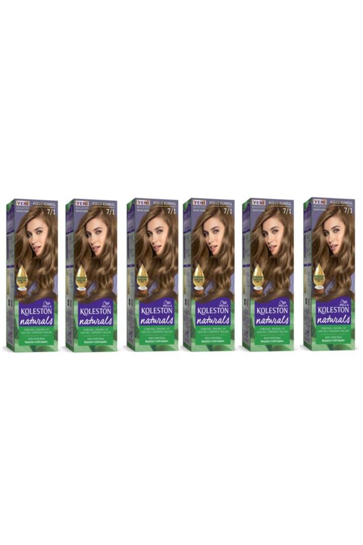 Naturals Küllü Kumral 7/1 6 Lı Paket - 1