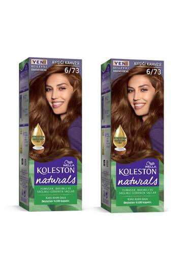 Naturals Saç Boyası Ayışığı Kahvesi 6/73 2x Paket - 1