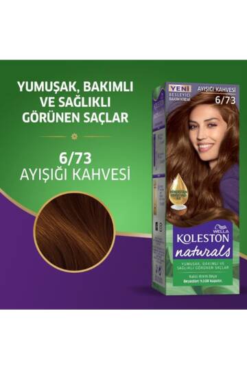 Naturals Saç Boyası Ayışığı Kahvesi 6/73 2x Paket - 4