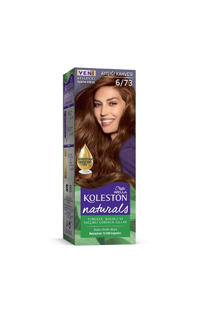 Naturals Saç Boyası Ayışığı Kahvesi 6/73 - 1