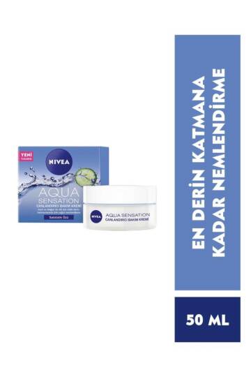 Nemlendirici, Salatalık Özü, Dolgun Cilt Aqua Sensation Canlandırıcı 50ml,S.SAKLI GG237 - 1