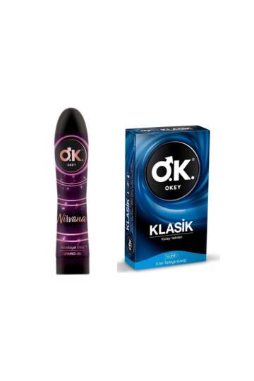 Nirvana 100 Ml Kayganlaştırıcı Jel + Klasik 10 Lu Prezervatif