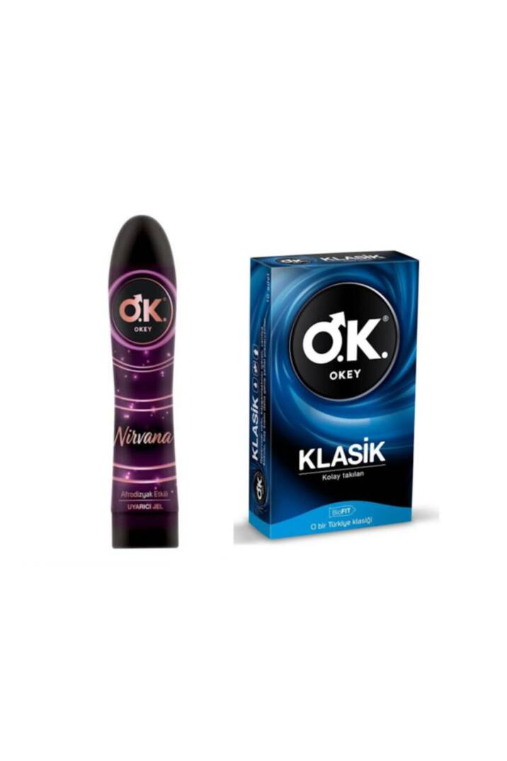 Nirvana 100 Ml Kayganlaştırıcı Jel + Klasik 10 Lu Prezervatif - 1