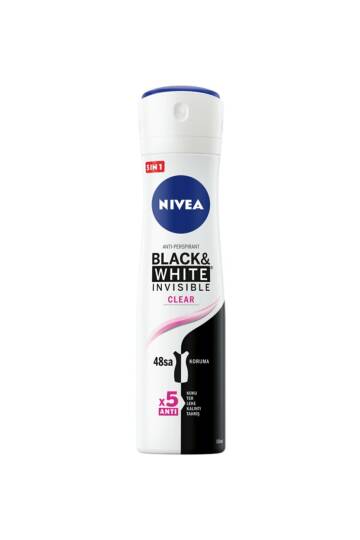 Nıvea Invisible Black And White Clear Kadın Deodorant