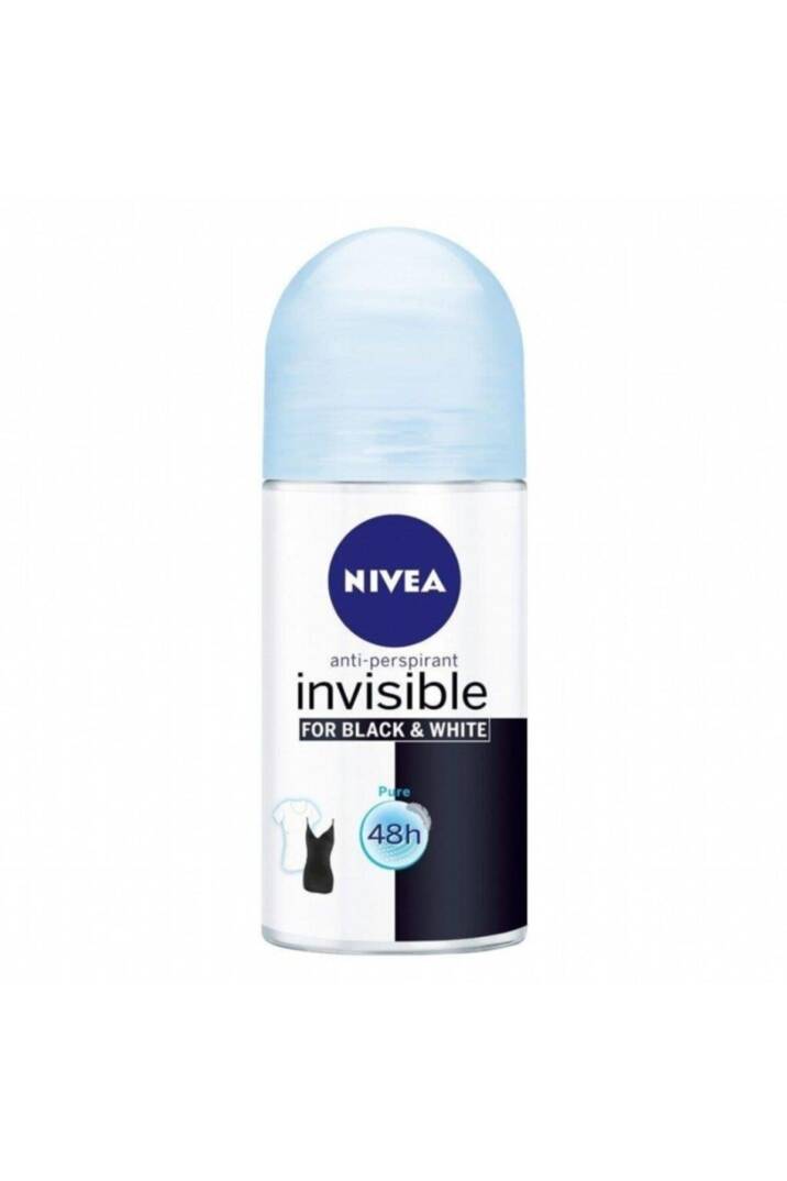 Nıvea Roll-on Inv B & W Pure 50 Ml Bayan *6 - 1