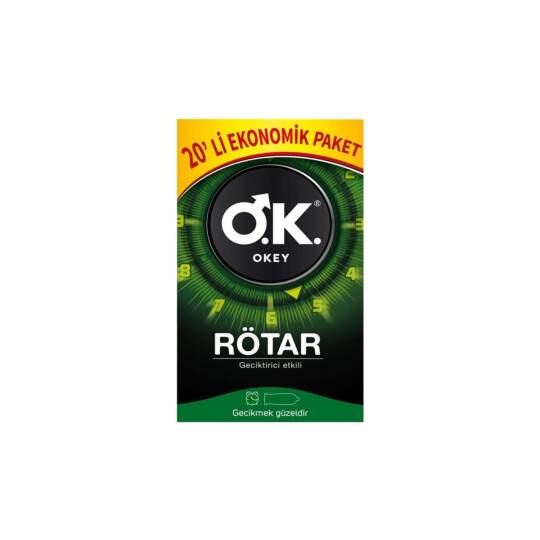 Okey Okey rötar Ekonomik 20'li Prezervatif - 3