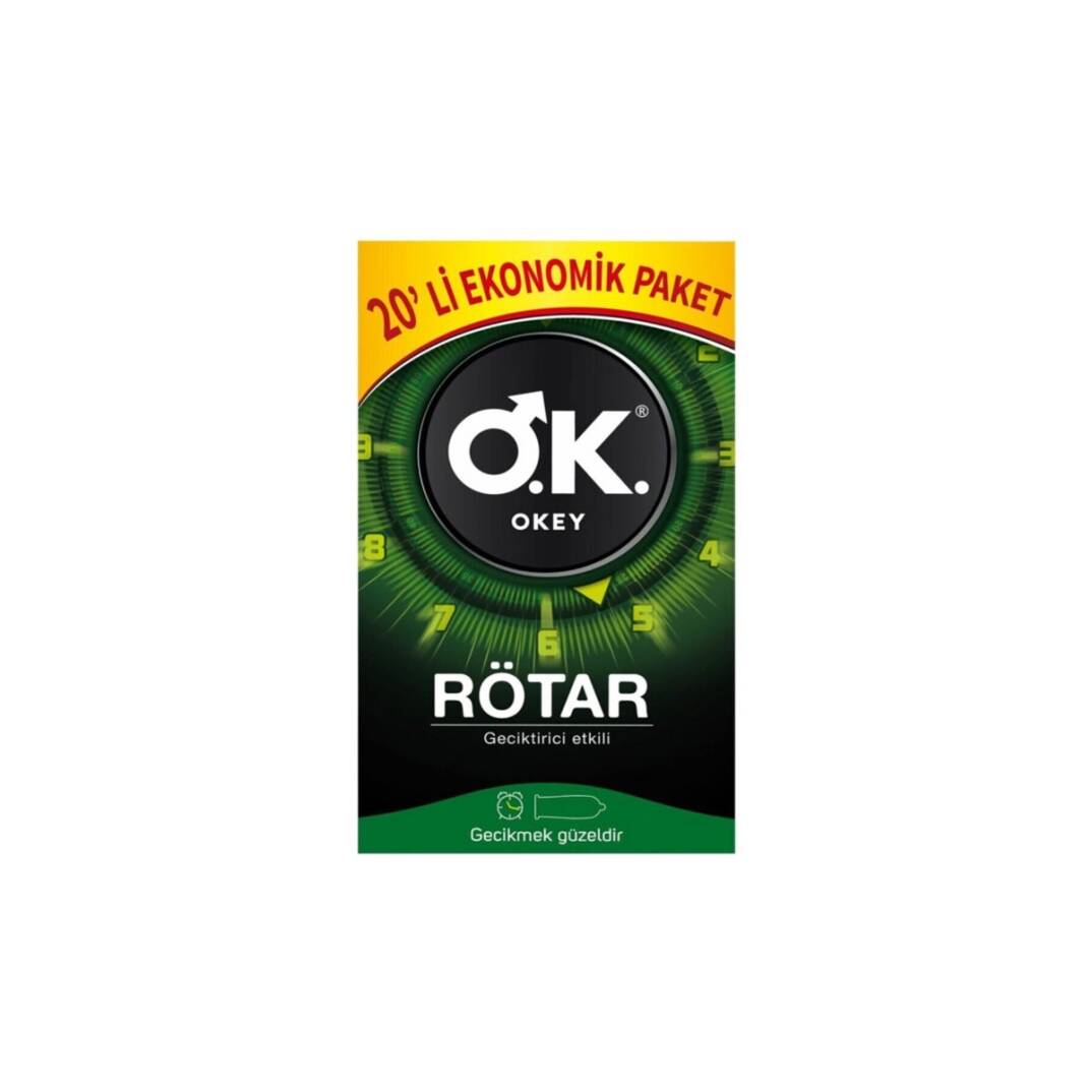 Okey Okey rötar Ekonomik 20'li Prezervatif - 3