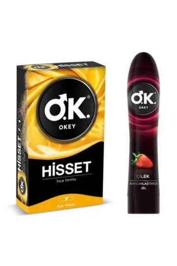 Okey Prezervatif Ve Kayganlaştırıcı Set