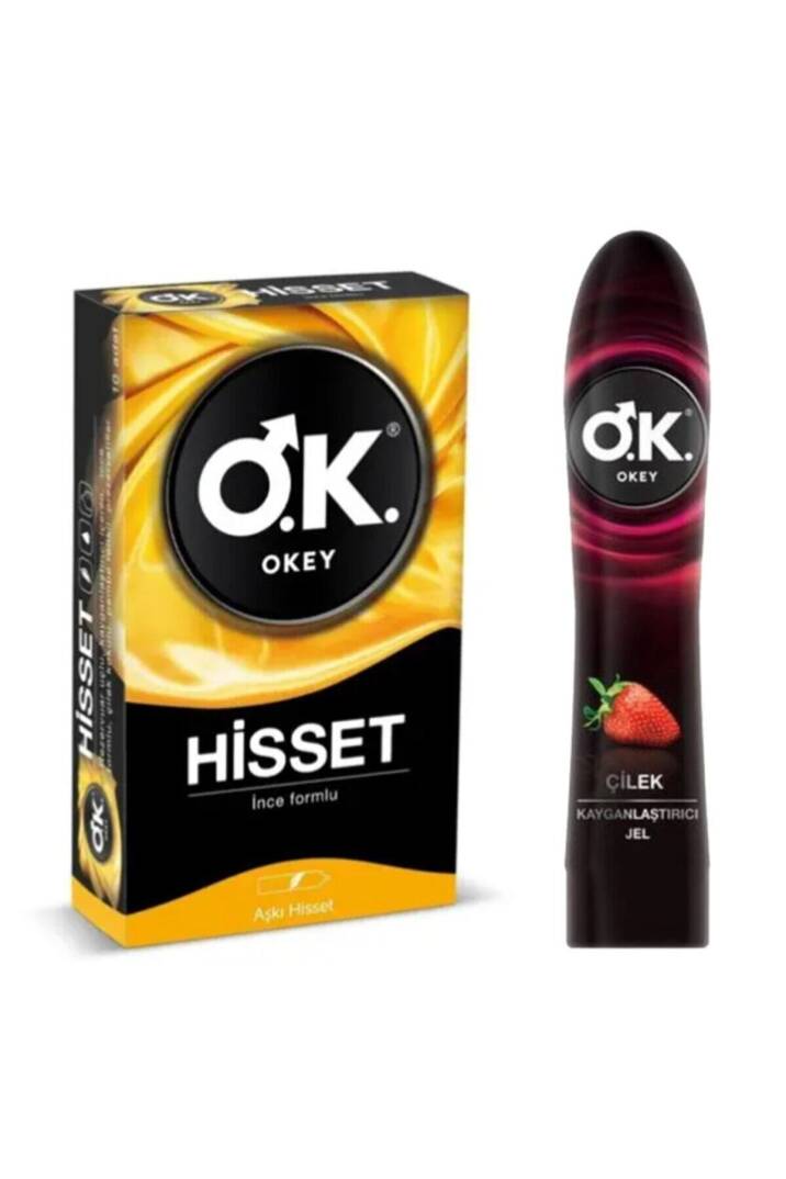 Okey Prezervatif Ve Kayganlaştırıcı Set - 1