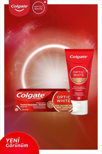 Optıc Whıte Kahve, Çay Ve Tütün Kullananlar İçin Diş Macunu 50Ml X3 Adet - 3
