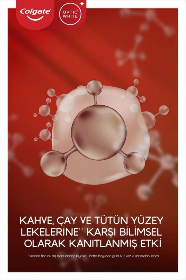 Optıc Whıte Kahve, Çay Ve Tütün Kullananlar İçin Diş Macunu 50Ml X3 Adet - 4