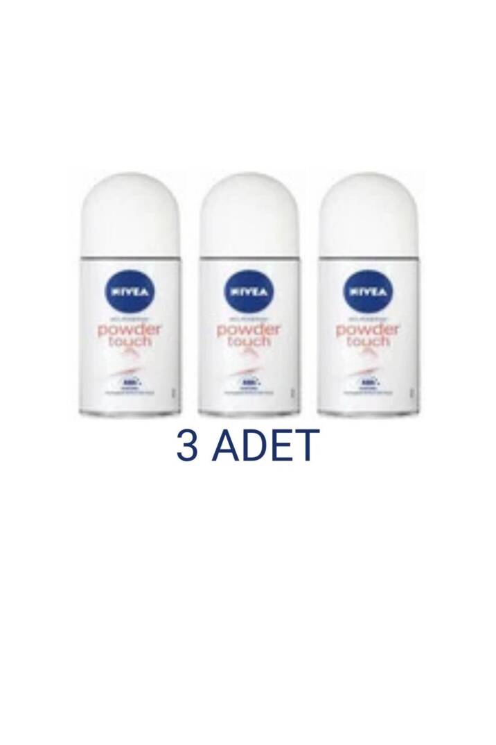Powder Touch Kadın Roll On Deodorant 50 Ml x 3 Adet - 1