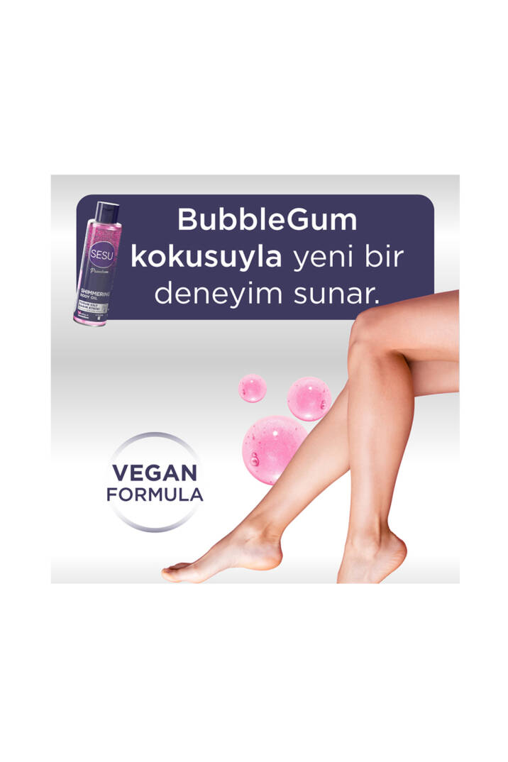 Premium Simli Vücut Yağı 150 Ml - 4