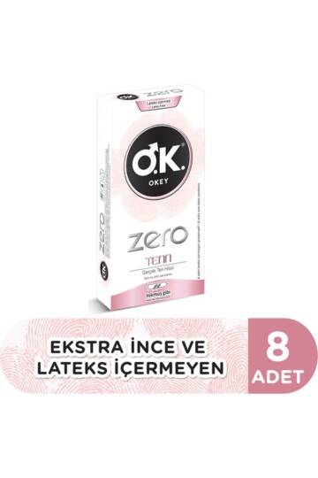 Prezervatıf Zero Tenn 8 Lı