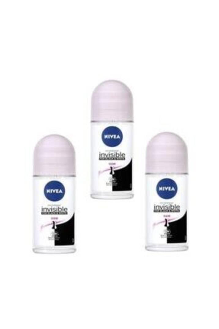 Roll On Black White 50 ml Clear x 3 Adet - 1