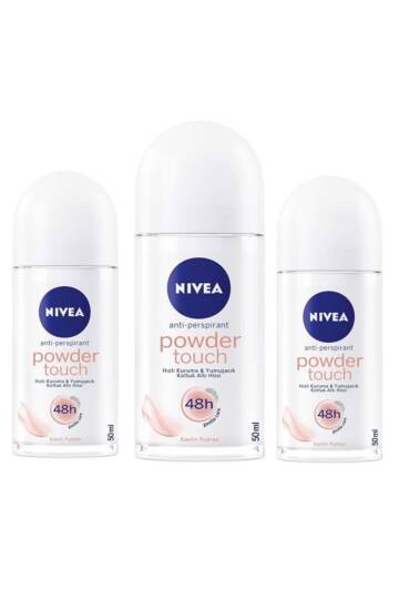 Roll-on Powder Touch 50 ml Kadın X 3 Adet