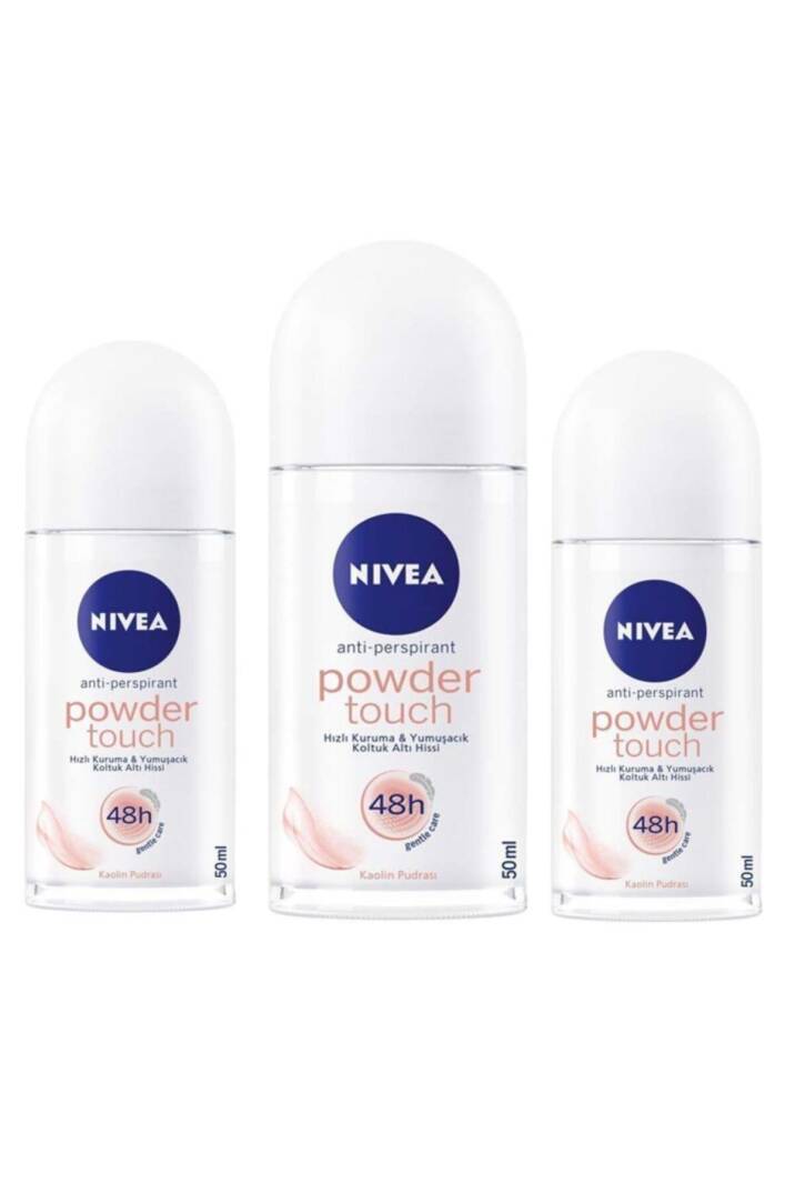 Roll-on Powder Touch 50 ml Kadın X 3 Adet - 1