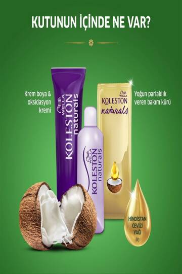 Saç Boyası Ayışığı Kahvesi Naturals 6.73 6 Lı Paket - 5