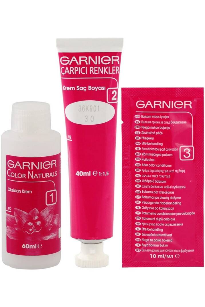 Saç Boyası Color Natural Çarpıcı Renkler Renk 3.0 Kahverengi - 2