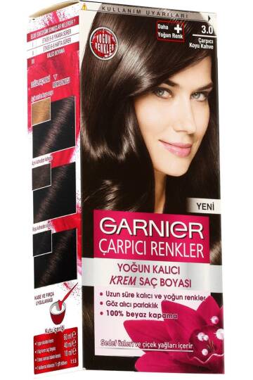 Saç Boyası Color Natural Çarpıcı Renkler Renk 3.0 Kahverengi - 3