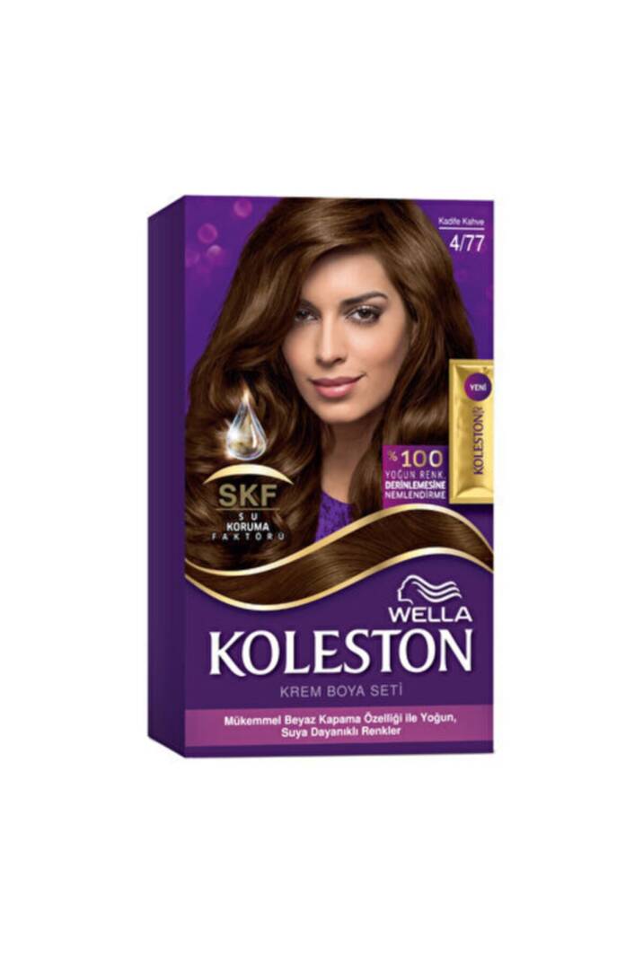 Saç Boyası Kadife Kahve 4/77 50 Ml - 1