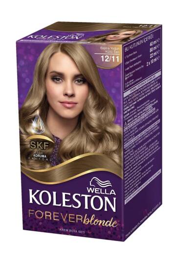Saç Boyası Kit 12 11 Yoğun Küllü Sarı