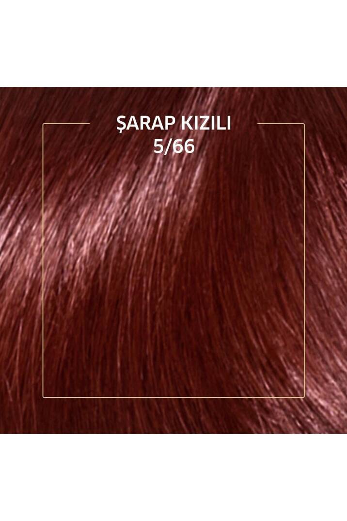 Şarap Kızılı Kit Saç Boyası 5/66 - 6